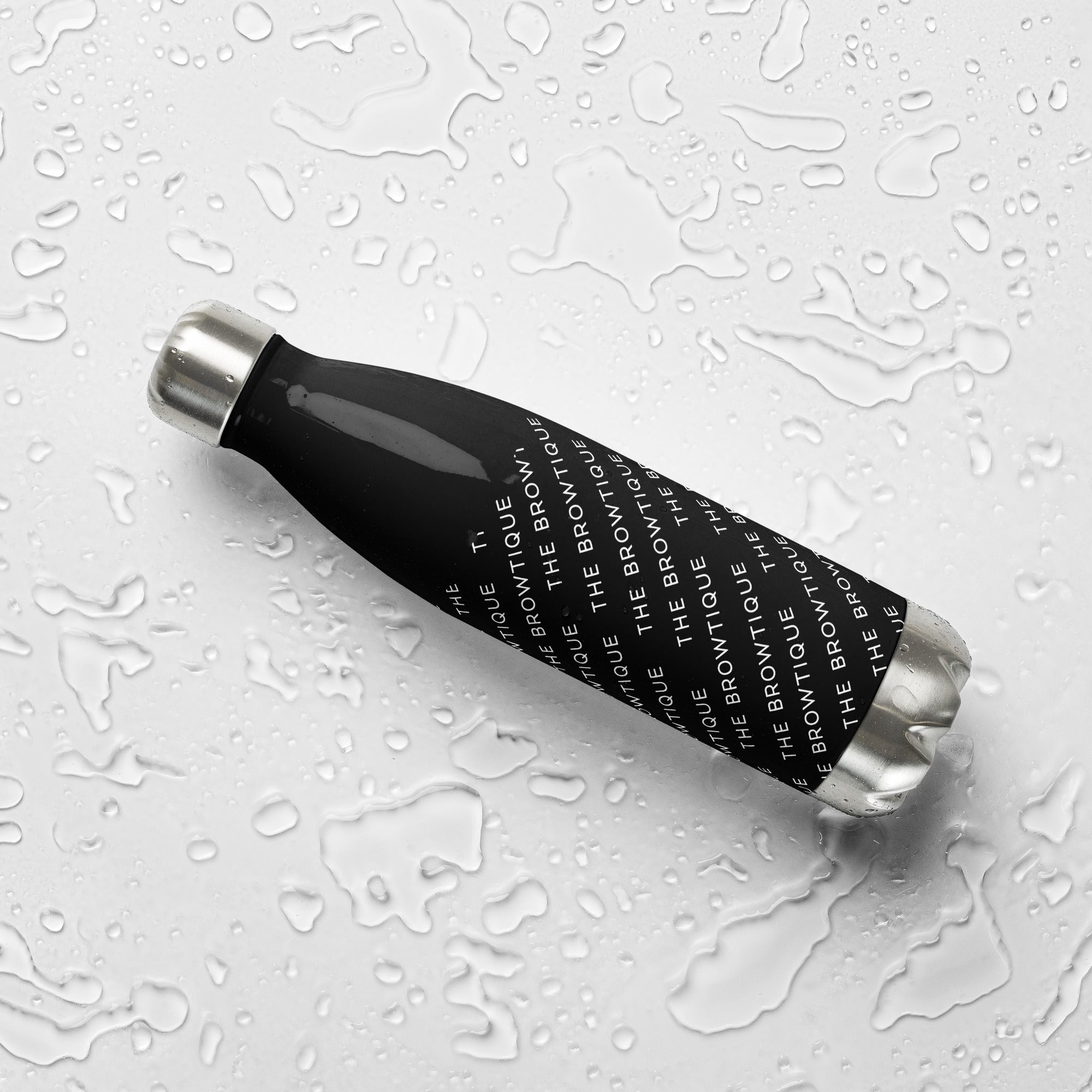 The Browtique Stainless steel water bottle
